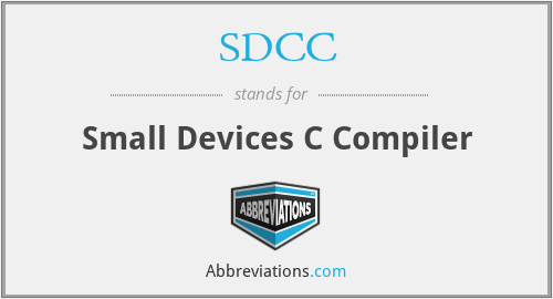 SDCC - Small Devices C Compiler