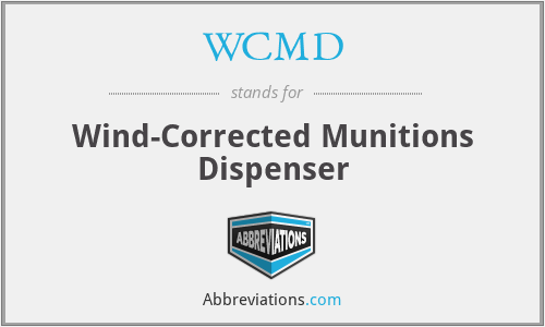 WCMD - Wind-Corrected Munitions Dispenser