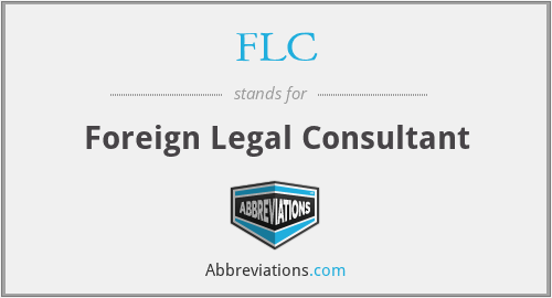 FLC - Foreign Legal Consultant
