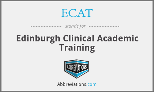 ECAT - Edinburgh Clinical Academic Training