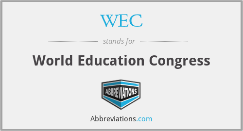 WEC - World Education Congress