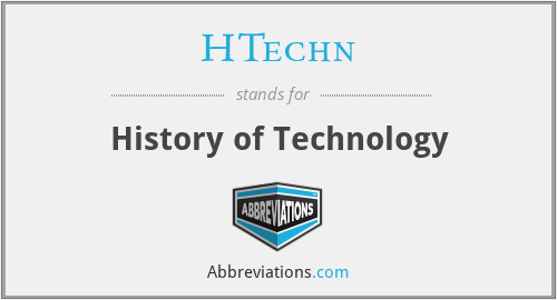 HTechn - History of Technology