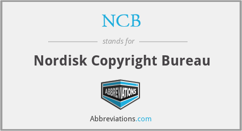NCB - Nordisk Copyright Bureau