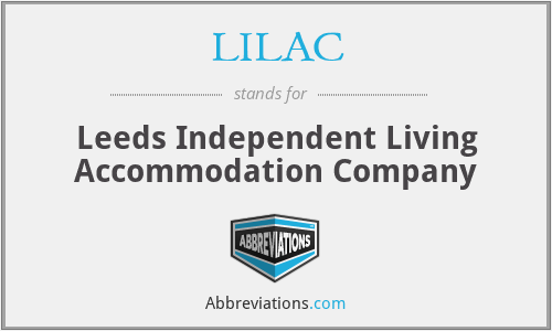 LILAC - Leeds Independent Living Accommodation Company