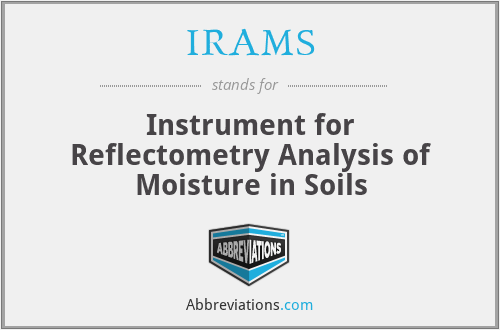 IRAMS - Instrument for Reflectometry Analysis of Moisture in Soils