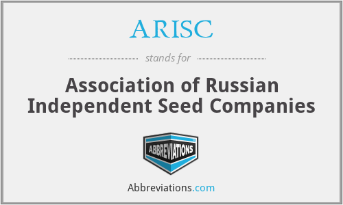 ARISC - Association of Russian Independent Seed Companies
