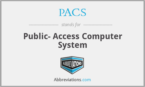 PACS - Public- Access Computer System