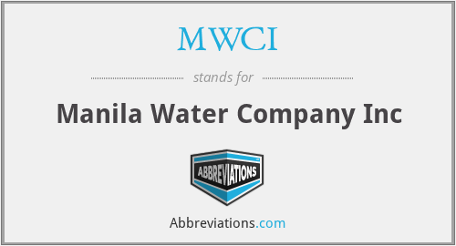 MWCI - Manila Water Company Inc