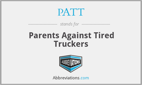 PATT - Parents Against Tired Truckers