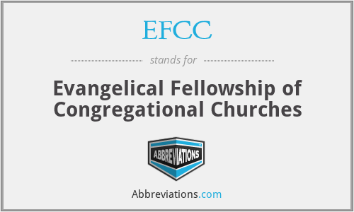 EFCC - Evangelical Fellowship of Congregational Churches