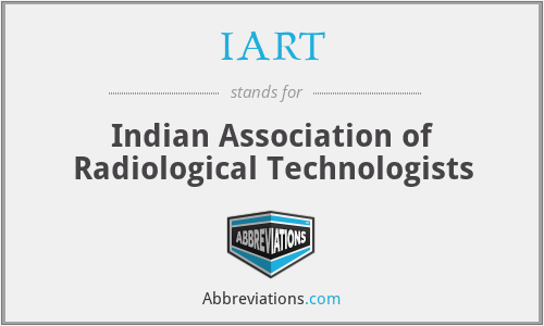 IART - Indian Association of Radiological Technologists