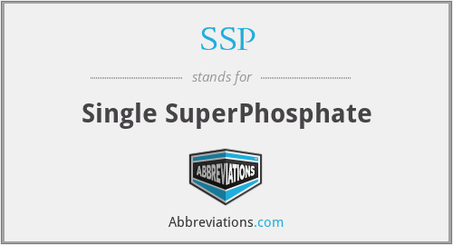 SSP - Single SuperPhosphate