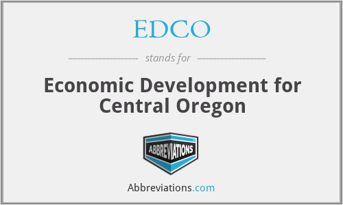 EDCO - Economic Development for Central Oregon