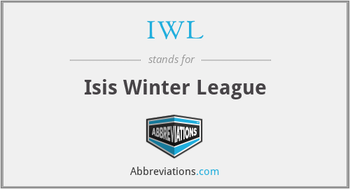 IWL - Isis Winter League