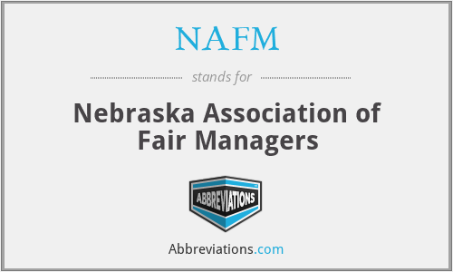 NAFM - Nebraska Association of Fair Managers