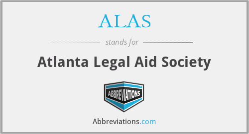 ALAS - Atlanta Legal Aid Society