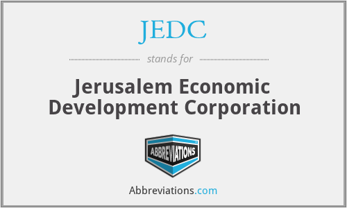 JEDC - Jerusalem Economic Development Corporation