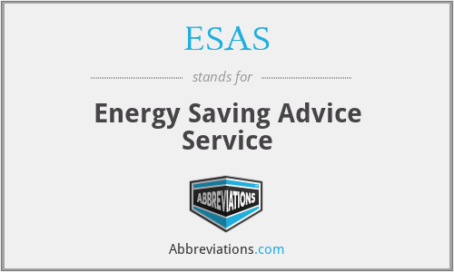 ESAS - Energy Saving Advice Service