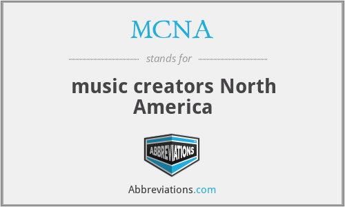 MCNA - music creators North America