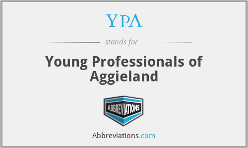 YPA - Young Professionals of Aggieland