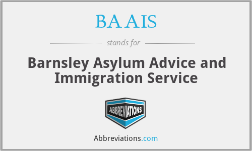 BAAIS - Barnsley Asylum Advice and Immigration Service