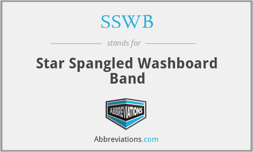 SSWB - Star Spangled Washboard Band