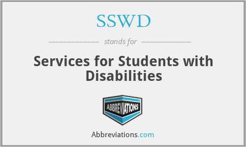 SSWD - Services for Students with Disabilities