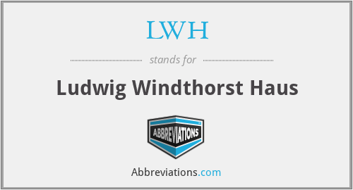 LWH - Ludwig Windthorst Haus