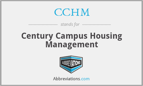 CCHM - Century Campus Housing Management