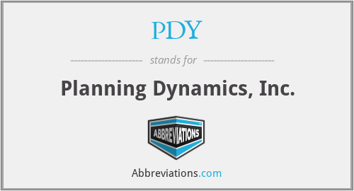 PDY - Planning Dynamics, Inc.