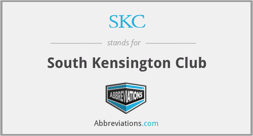 SKC - South Kensington Club