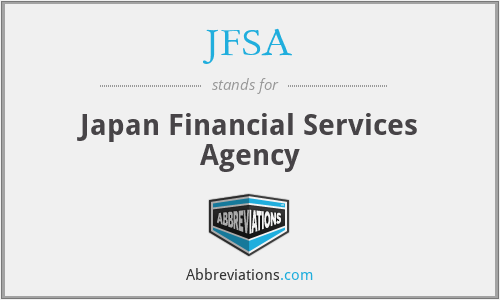 JFSA - Japan Financial Services Agency