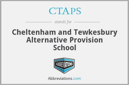 CTAPS - Cheltenham and Tewkesbury Alternative Provision School