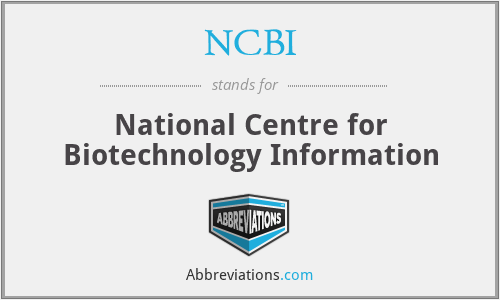 NCBI - National Centre for Biotechnology Information