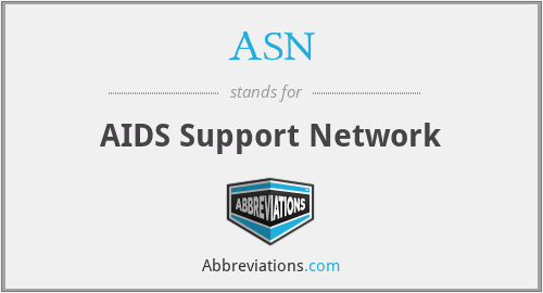 ASN - AIDS Support Network
