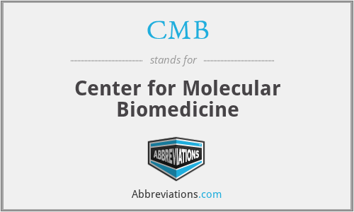 CMB - Center for Molecular Biomedicine