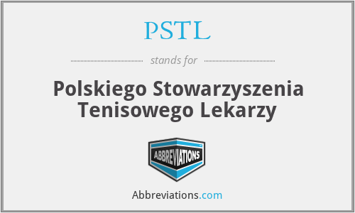 PSTL - Polskiego Stowarzyszenia Tenisowego Lekarzy