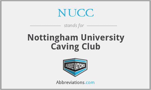 NUCC - Nottingham University Caving Club