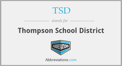 TSD - Thompson School District