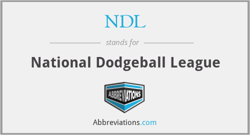 NDL - National Dodgeball League