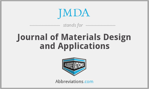 JMDA - Journal of Materials Design and Applications