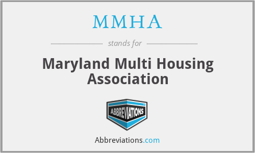 MMHA - Maryland Multi Housing Association