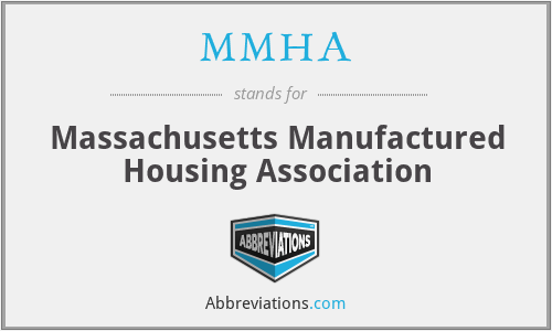 MMHA - Massachusetts Manufactured Housing Association