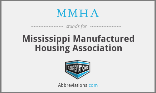 MMHA - Mississippi Manufactured Housing Association