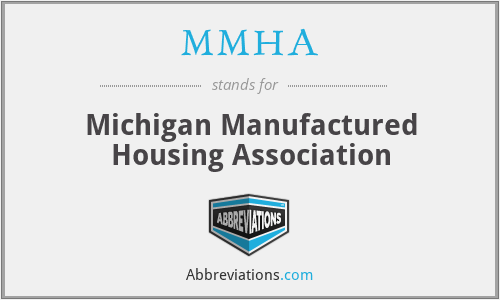 MMHA - Michigan Manufactured Housing Association