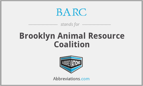 BARC - Brooklyn Animal Resource Coalition