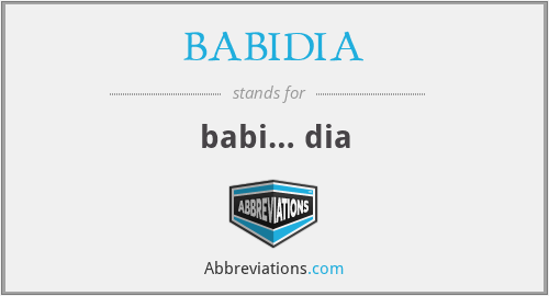 BABIDIA - babi… dia