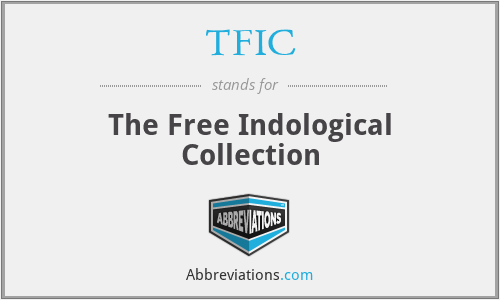 TFIC - The Free Indological Collection