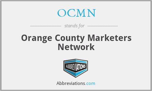 OCMN - Orange County Marketers Network