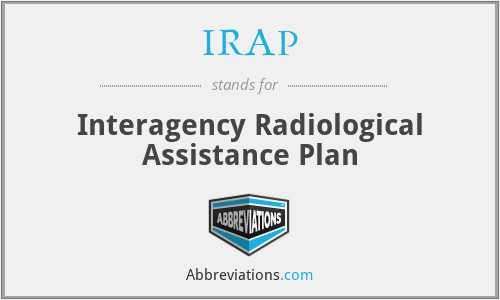 IRAP - Interagency Radiological Assistance Plan